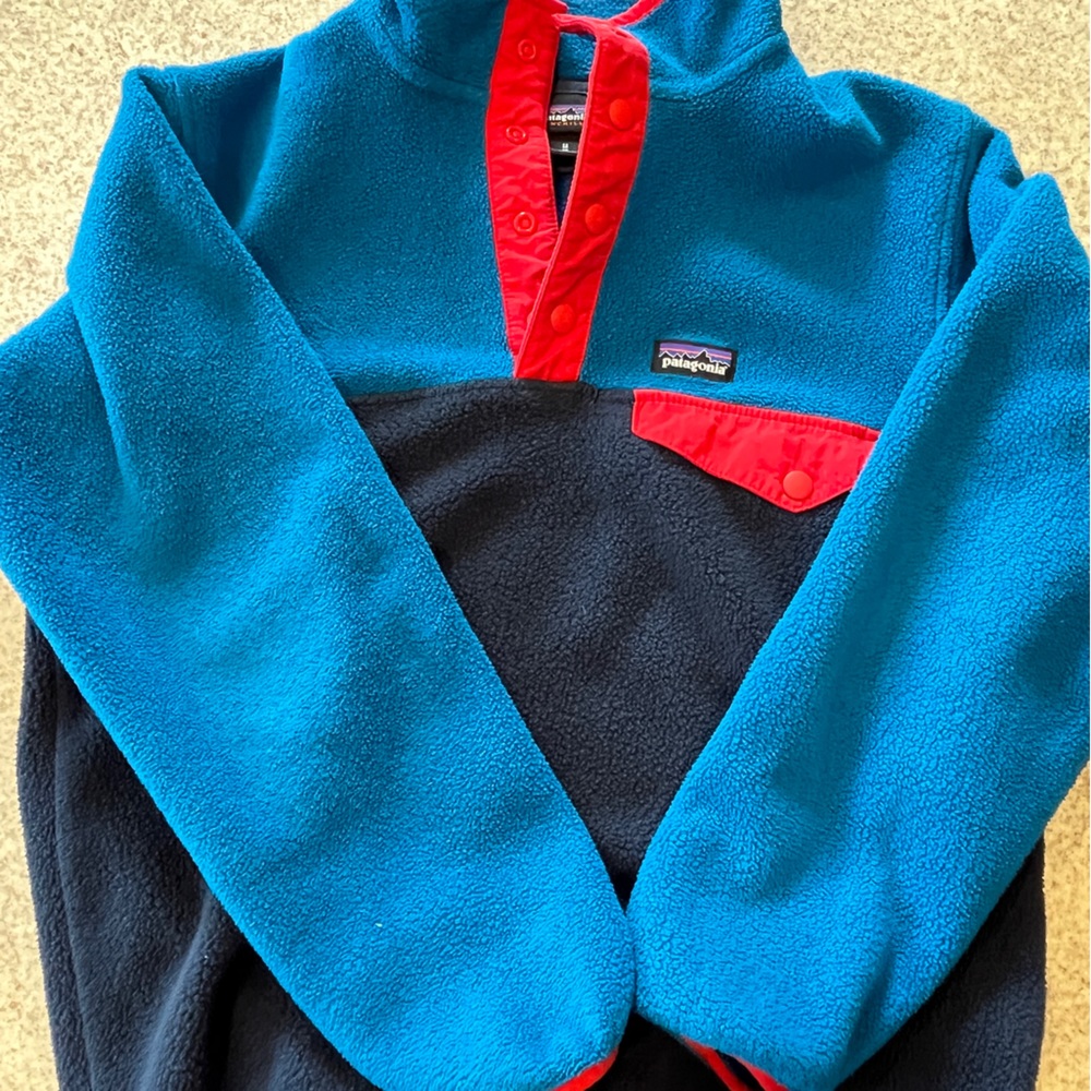 Patagonia synchilla fleece, size M.